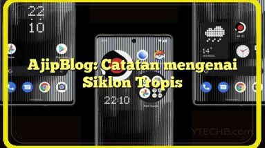 AjipBlog: Catatan mengenai Siklon Tropis