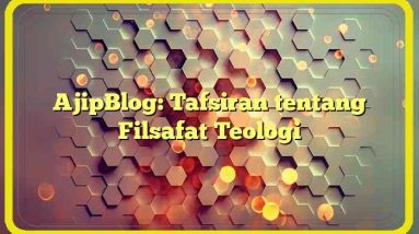 AjipBlog: Tafsiran tentang Filsafat Teologi